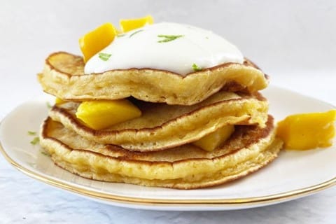 Recipe Mango Pancakes